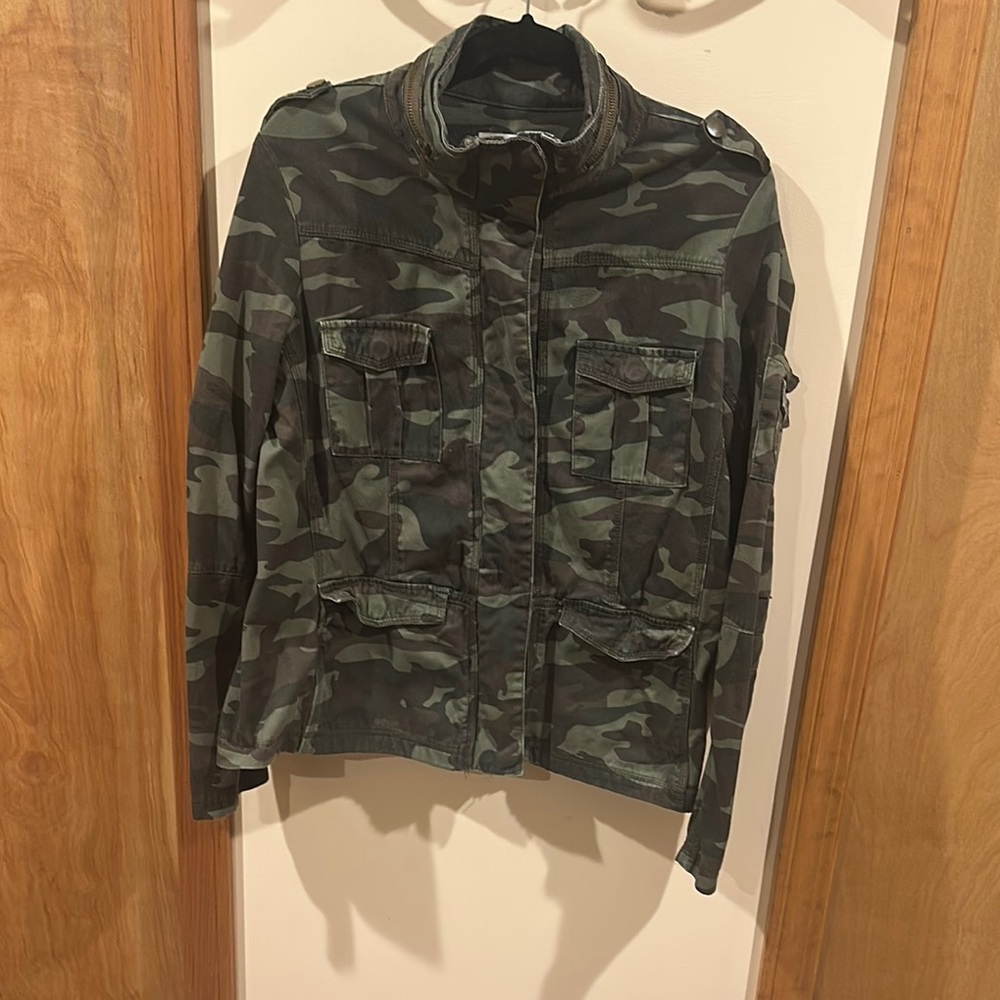 Camouflage Military Style Jacket